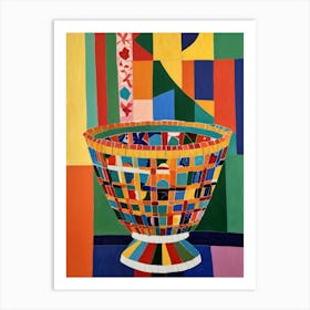 Mosaic Bowl Art Print