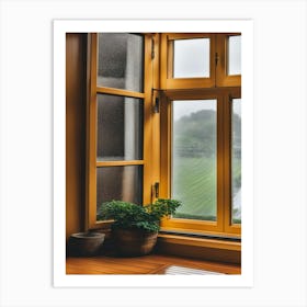 Window In A House 1 Art Print