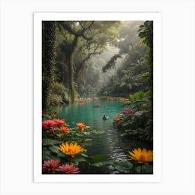 Lily Pond Art Print