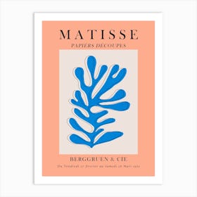 Floral matisse 18 Art Print