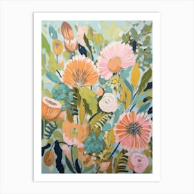 'Floral Garden' Art Print