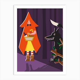 Red Riding Hood Art Print