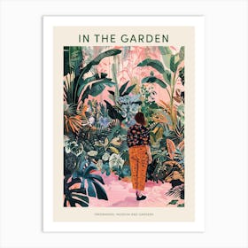 In The Garden Poster Fredriksdal Museum And Gardens Sweden 3 Art Print