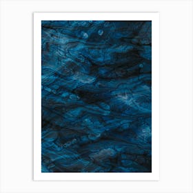 Blue Water 8 Art Print