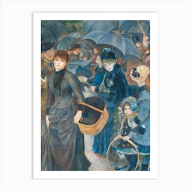 The Umbrellas, Pierre-Auguste Renoir Art Print