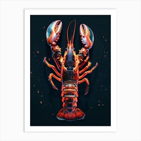 Lobster Print Art Print