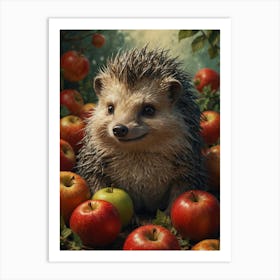 Hedgehog 12 Art Print