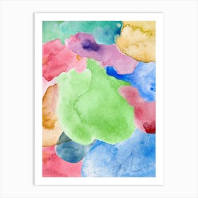 Watercolor Background Art Print