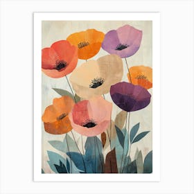 Poppies 87 Art Print