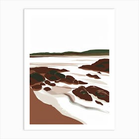 Rocky Shore 2 Art Print