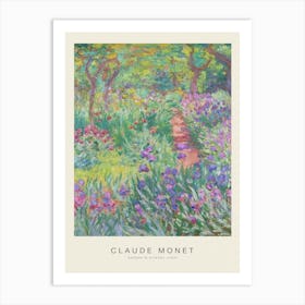 Garden in Giverny (Special Edition) - Claude Monet Art Print