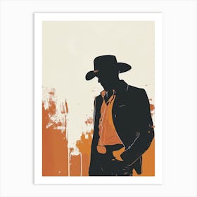 The Cowboy’s Challenge Art Print