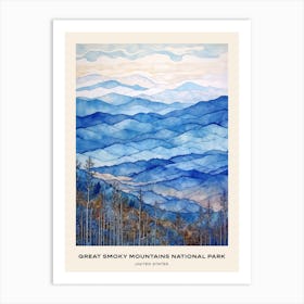 Great Smoky Mountains National Park United States 1 Poster Art Print