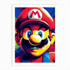 Mario Bros 13 Art Print