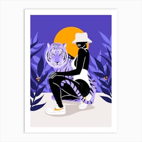 Fierce Art Print