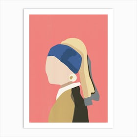 Girl With Pearl Earring Art Print