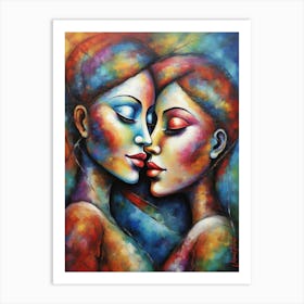 Female Secret Lovers Pt. 2 Art Print