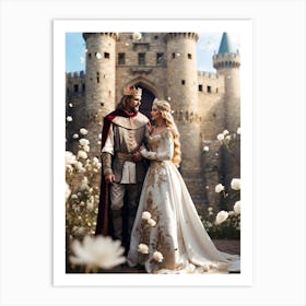 Fairytale Wedding 1 Art Print