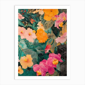 Great Japan Hokusai Japanese Floral 24 Art Print