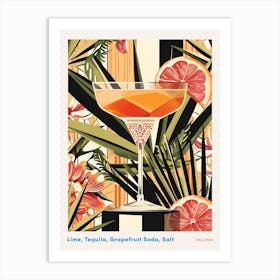 Art Deco Paloma Inspired 1 Poster Art Print