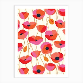 Poppy Field Art Print