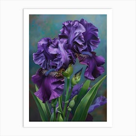 Iris Fl 3 Art Print