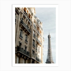 Paris Travel Poster - Eiffel Tower_2156244 Art Print