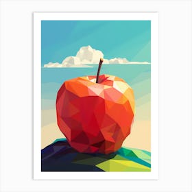 Apple In The Sky Art Print