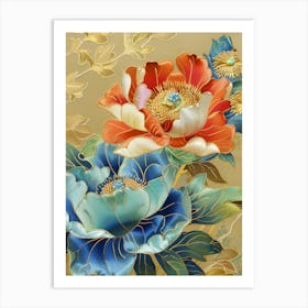 Chinese Flower Painting 74 Art Print