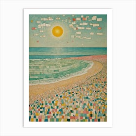 Sun Over The Sea no2 Art Print