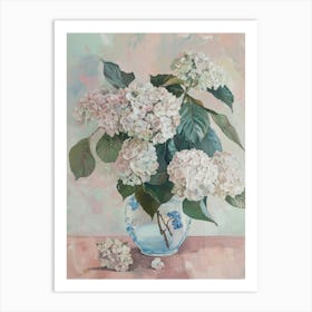 A World Of Flowers Hydrangea 1 Painting Art Print