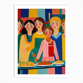 Women In The Kitchen Art Print