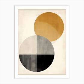 'Circles' Bauhaus Art Print