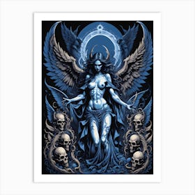 Demon Goddess Art Print