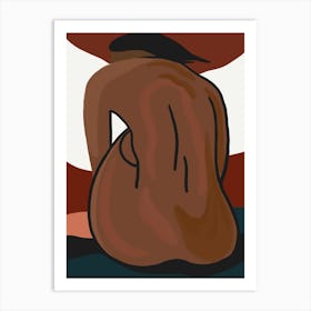 Nude Nude Tan Art Print