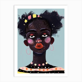 Black Girl Art Print