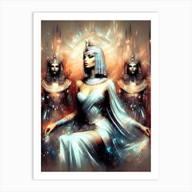 Cleopatra Portrait Artwork 53 Art Print