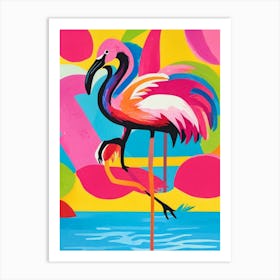 Flamingo 4 Art Print