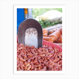 Beans at the Market Art Print