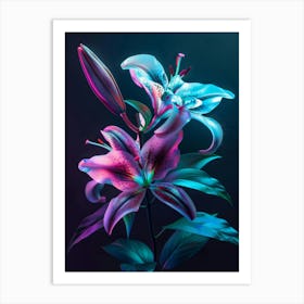 Lily Art 3 Art Print