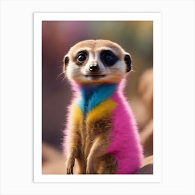 Meerkat Art Print