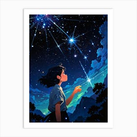 Starry Night 133 Art Print