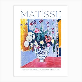 Henri Matisse Vase With Two Handles (A Bunch of Flowers) 1907 HD Remastered Perfect Poster Print for Feature Wall Decor Art Print