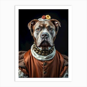 Renaissance Dog 3 Art Print