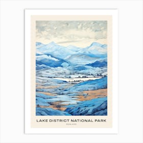 Lake District National Park England 1 Poster Art Print