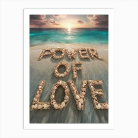 Power Of Love 3 Art Print