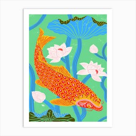 Koi Fish 27 Art Print