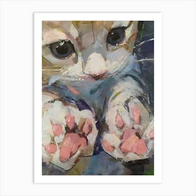 Kitten Paws Art Print