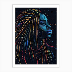 Afrofuturism 75 Art Print