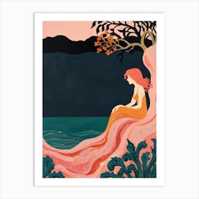 Mermaid 4 Art Print